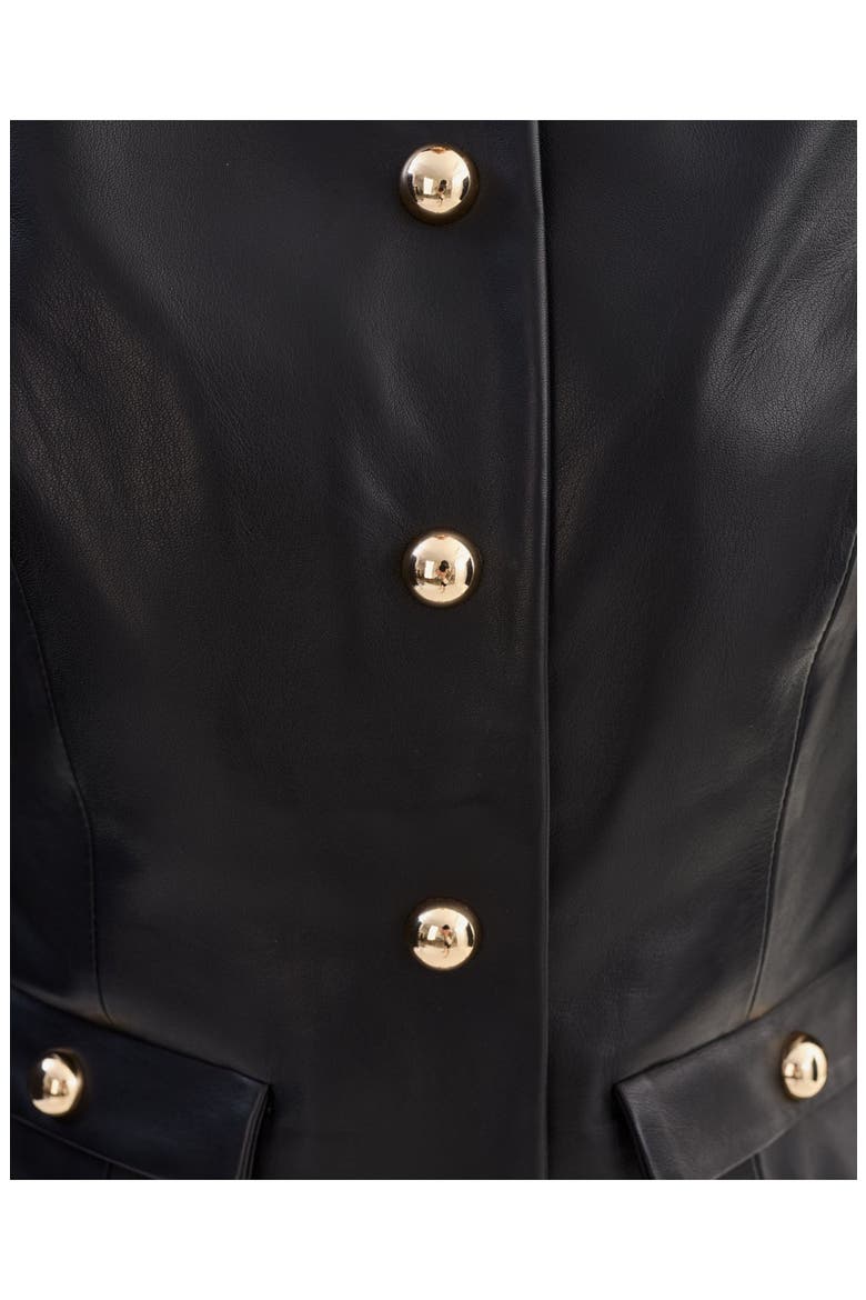 Lynn | Leather Jacket, Alternate, color, Black