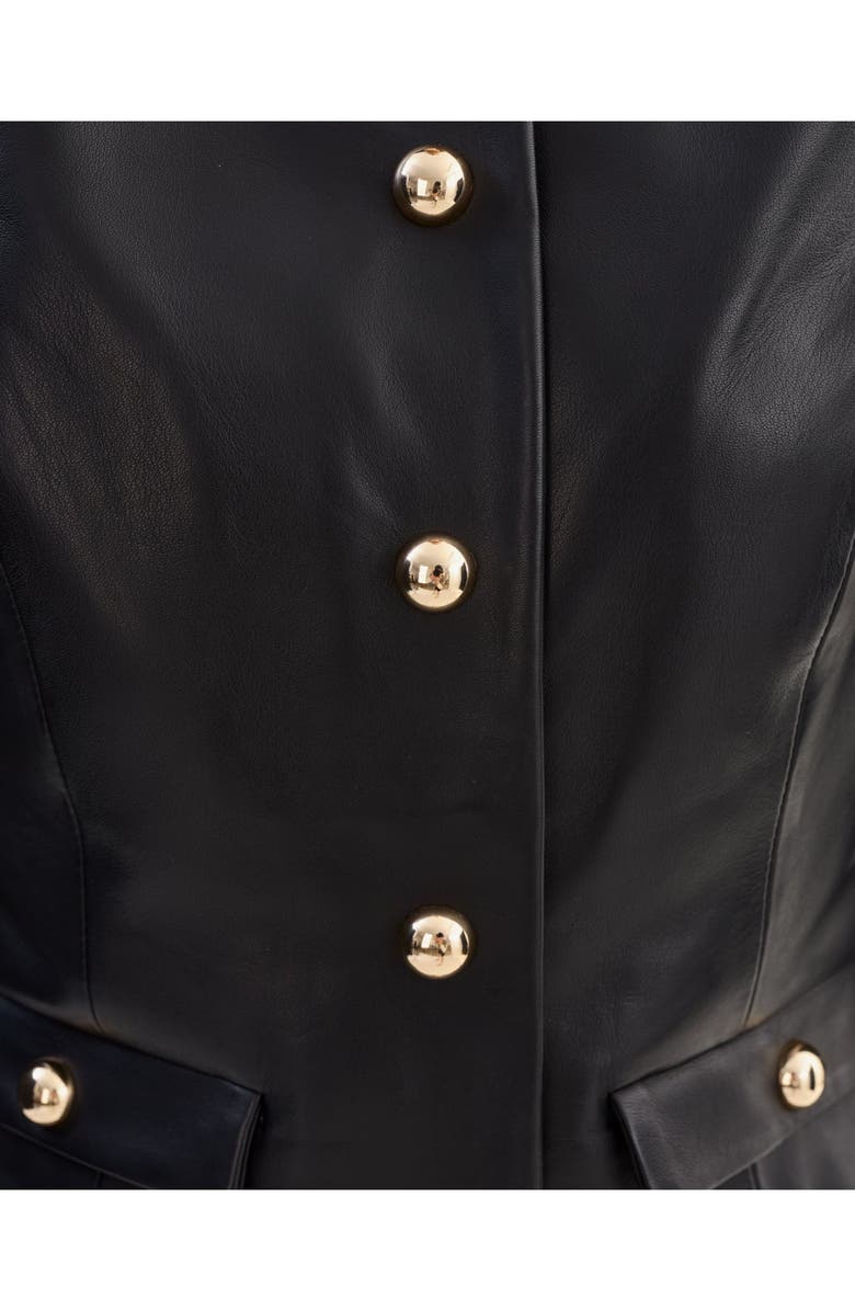 LAMARQUE Lynn | Leather Jacket, Alternate, color, Black