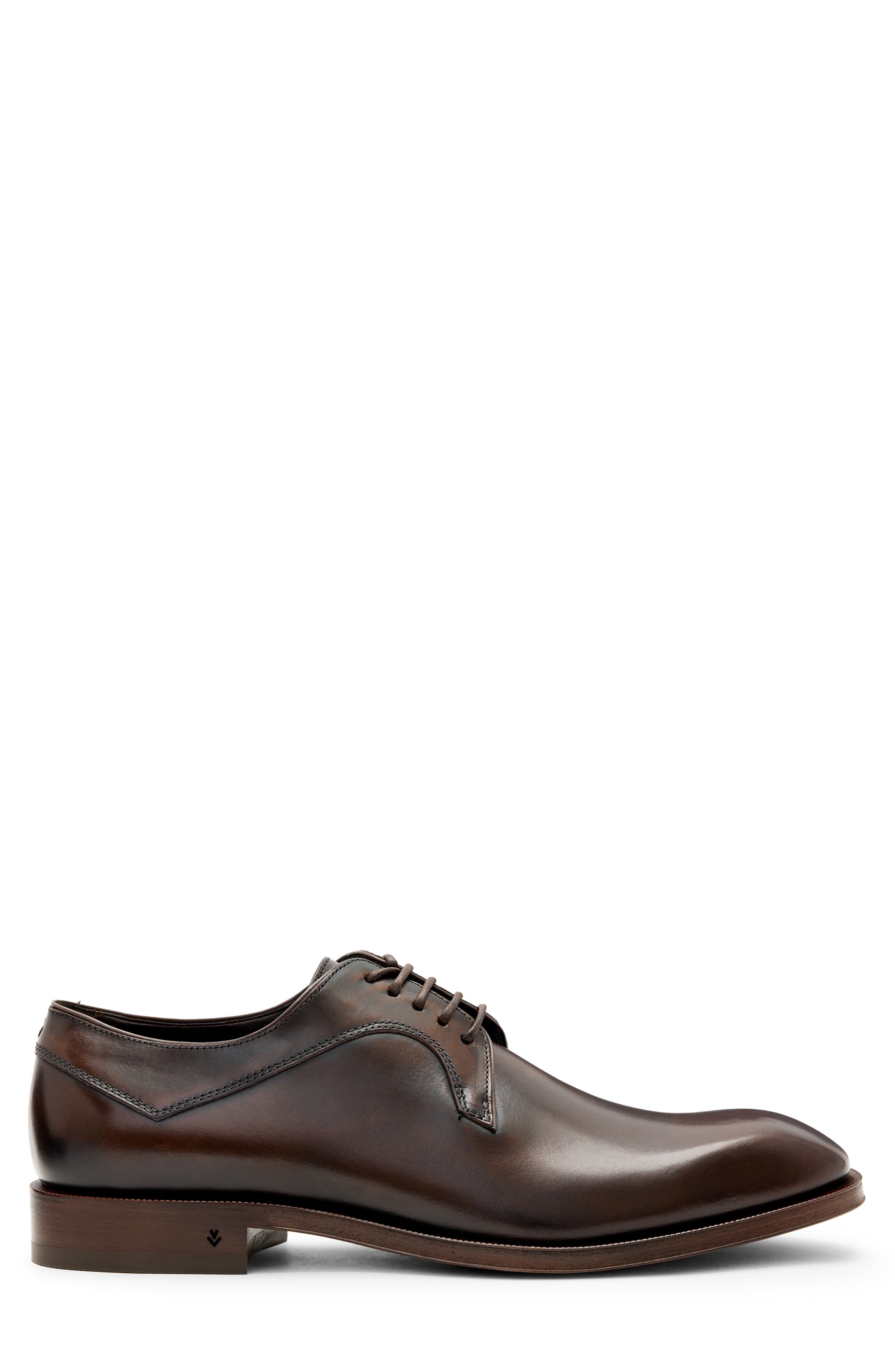 John Varvatos Harrison City Derby, Alternate, color, Walnut