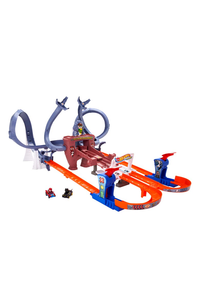 Mattel Hot Wheels<sup>®</sup> Marvel RacerVerse<sup>™</sup> Track Playset, Alternate, color, 