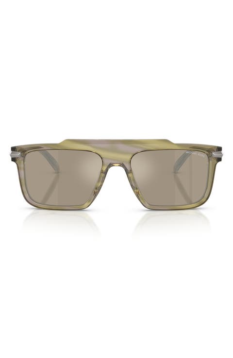 Boston 57mm Square Sunglasses