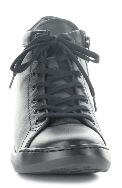Softinos By Fly London Beji High Top Sneaker In Black