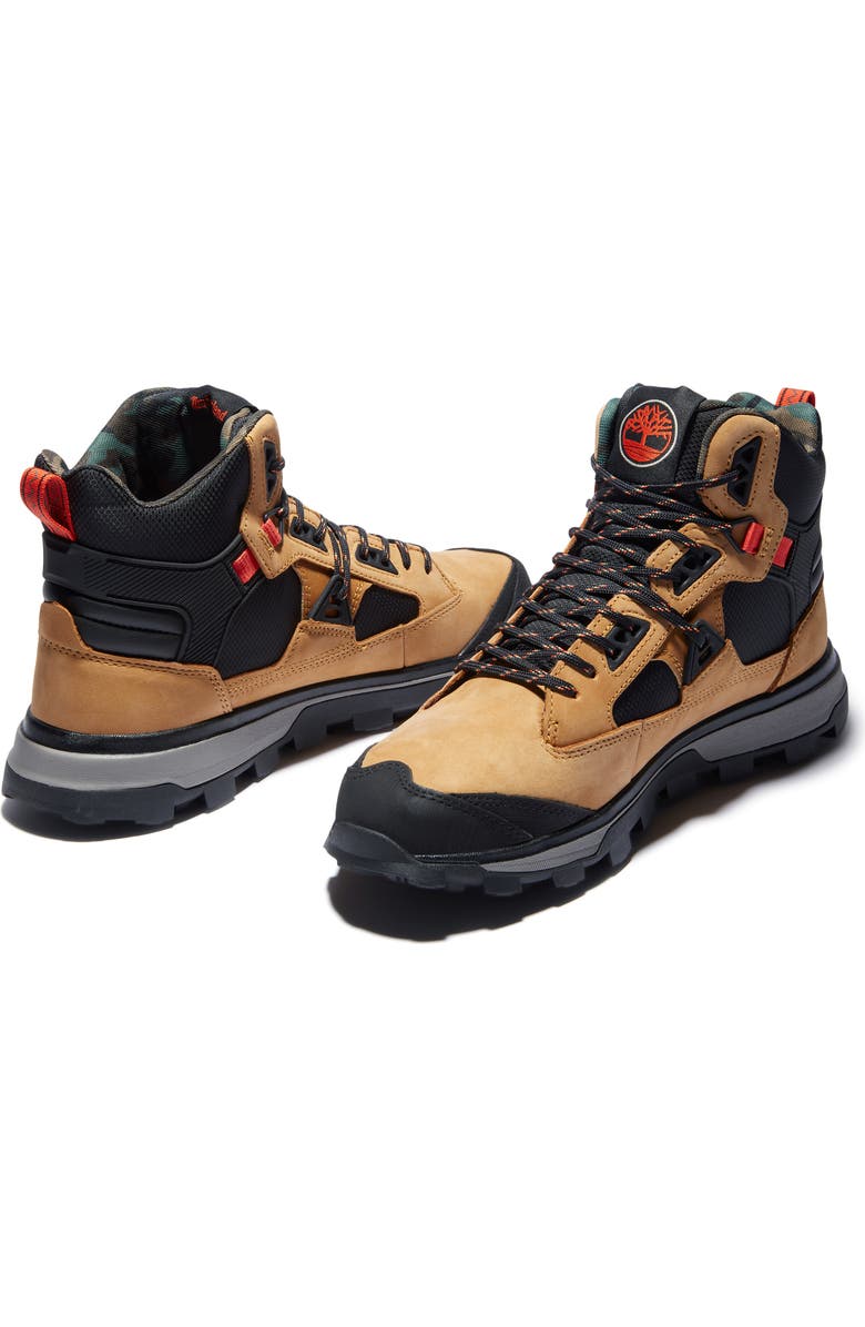 Timberland Treeline Hiking Boot, Alternate, color, Wheat Nubuck W Camo