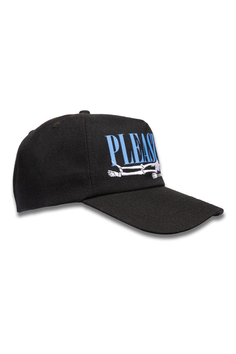 Bones Snapback Baseball Cap, Alternate, color, BLACK