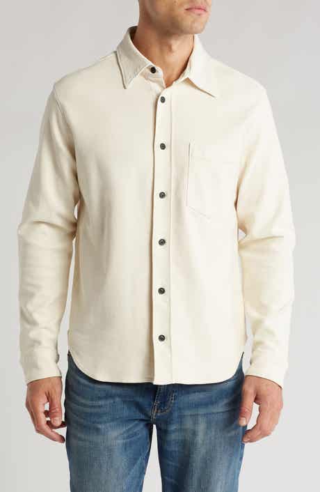 Citizens of Humanity Luca Bucket Dye Knit Button-Up Shirt