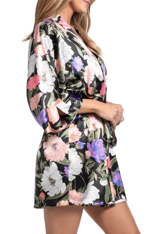In Bloom By Jonquil Harriet Floral Satin Wrap