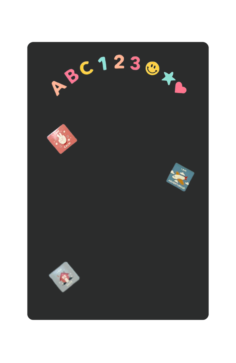 Cherrypick Magic Playwall Magnetic Wall Decal, Main, color, Midnight