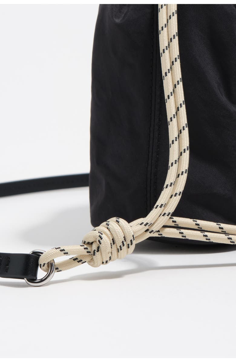 Bimba y Lola Mini Nylon Bag, Alternate, color, Graphite