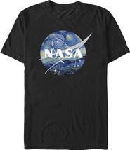NASA Men's NASA Starry Night Logo Graphic T-Shirt