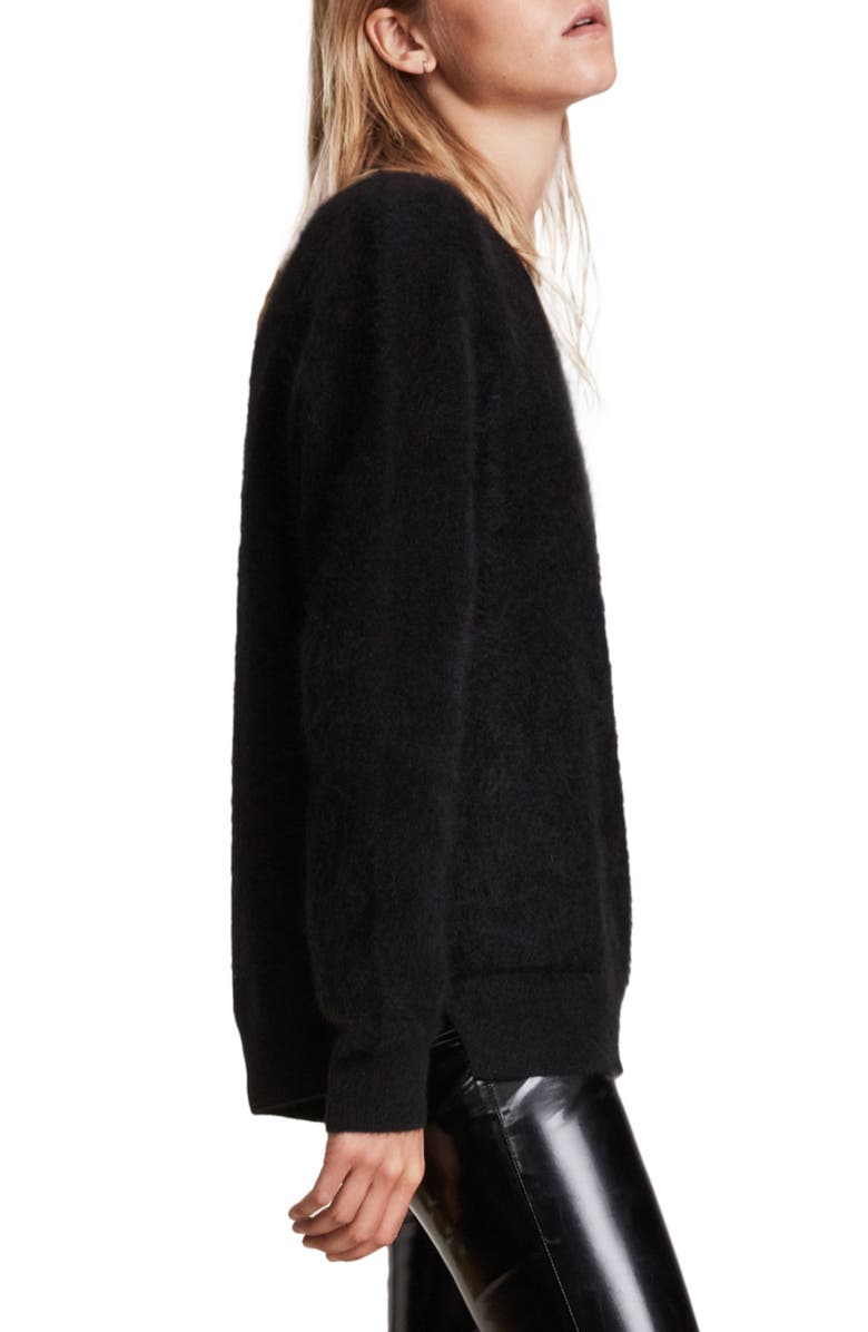 AllSaints Sylvie Cashmere Crew Neck Sweater, Alternate, color,