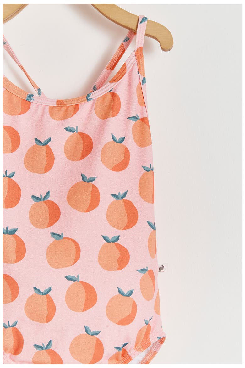 Premium Quality Orange Swimsuit for Toddler, Alternate, color, PINK