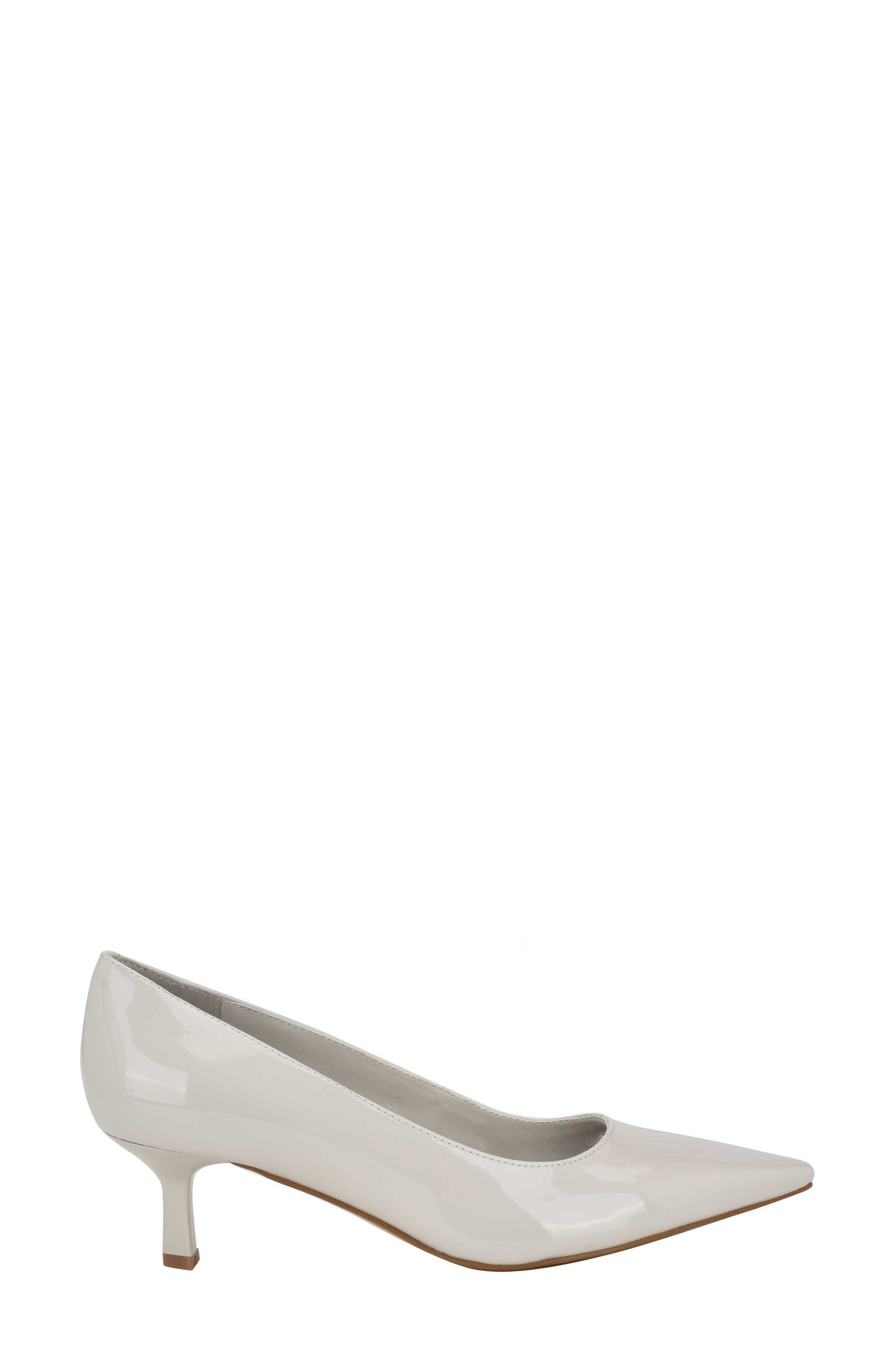 Calvin Klein Kierra Pointed Toe Pump, Alternate, color, Medium Grey