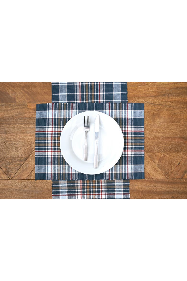 Lawson Lake Plaid Napkin Set of 6 Decor, Alternate, color, Blue