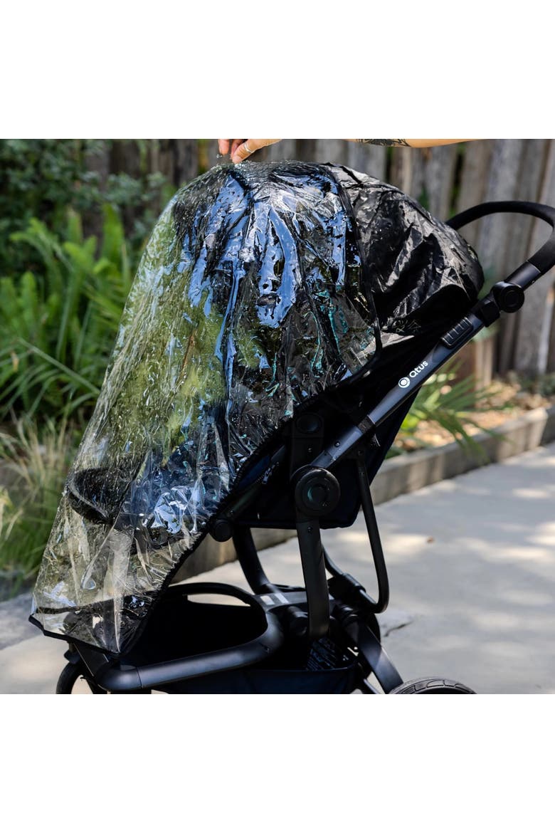 3-in-1 Convertible Stroller Cover, Alternate, color, Black
