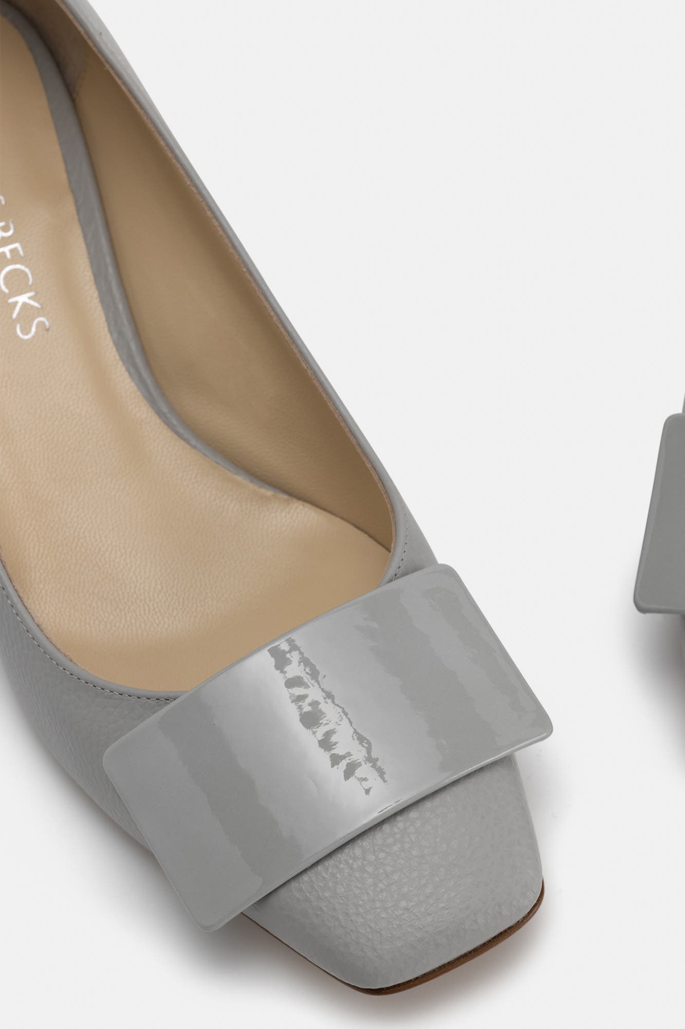 BELLS & BECKS Sofia Pump with Tab, Alternate, color, Grey