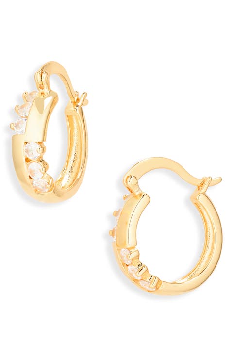 Virginia Segmented Hoop Earrings