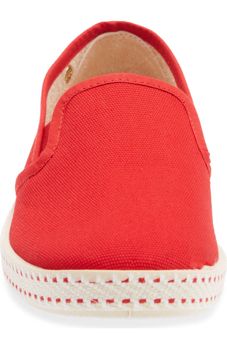 Rivieras Classic Canvas Slip-On Loafer, Alternate, color, Rouge