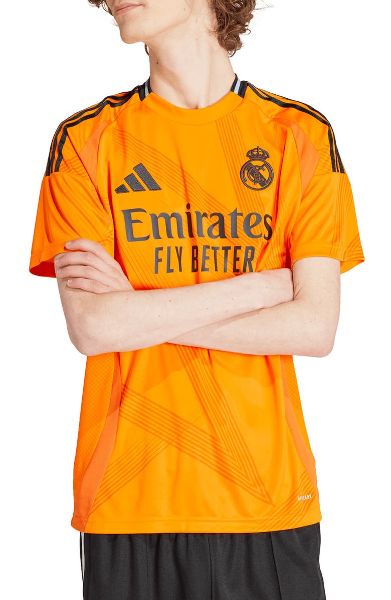 adidas Real Madrid 24/25 Away Training Jersey, Main, color, 