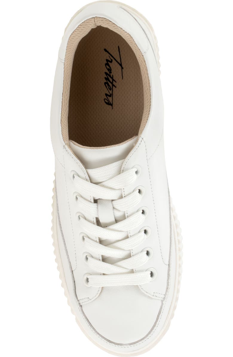 Trotters Baylor Platform Sneaker, Alternate, color, White