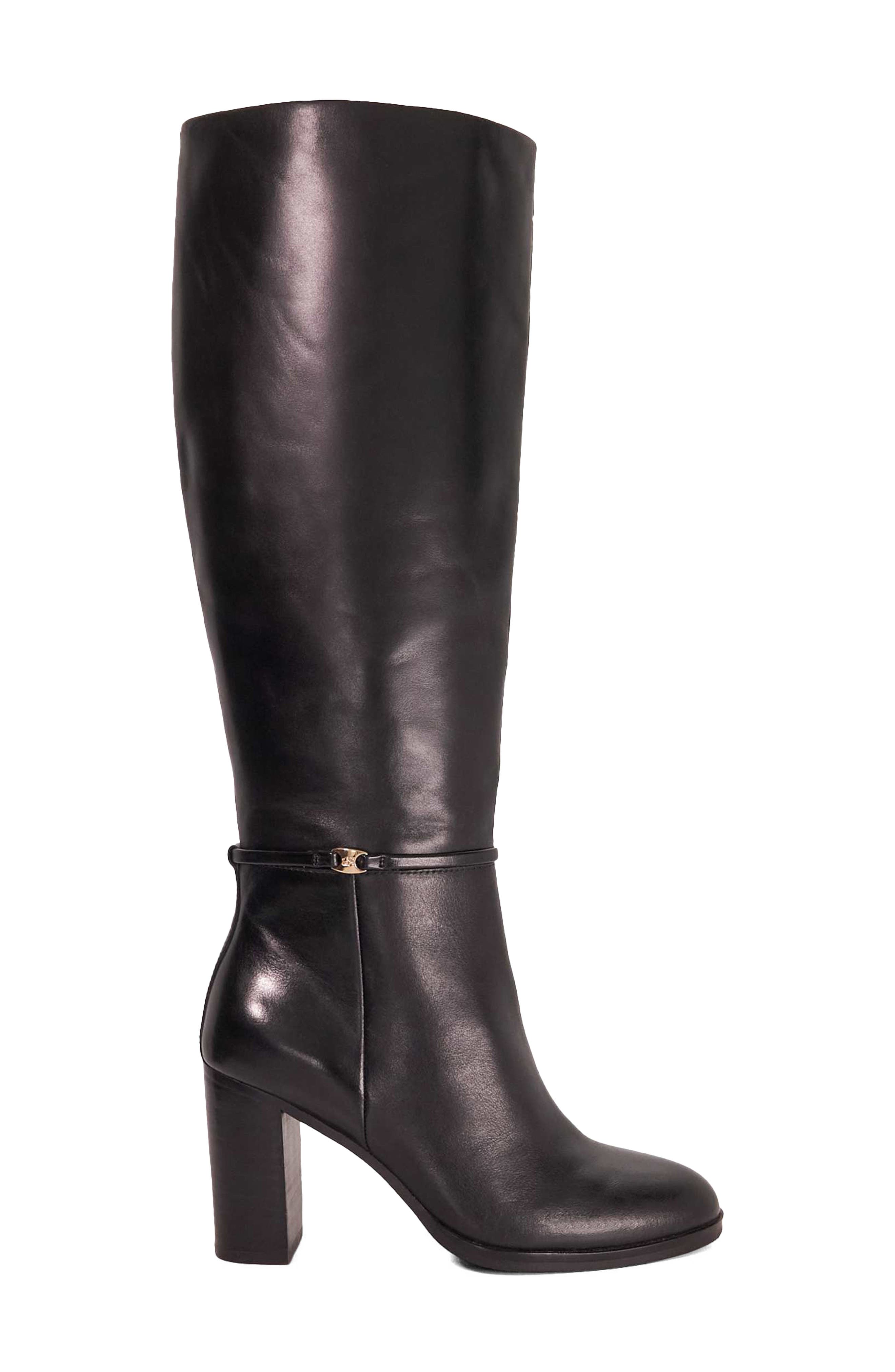 Starlling Knee High Boot, Alternate, color, BLACK