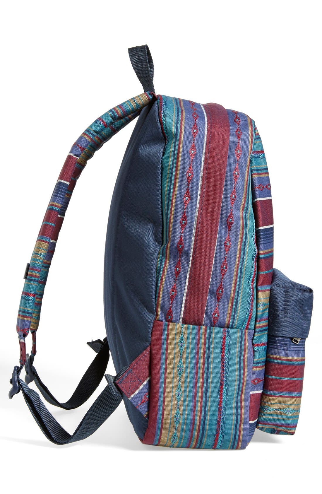 'Old Skool II' Backpack, Alternate, color, WOVEN DOBBY STRIPE