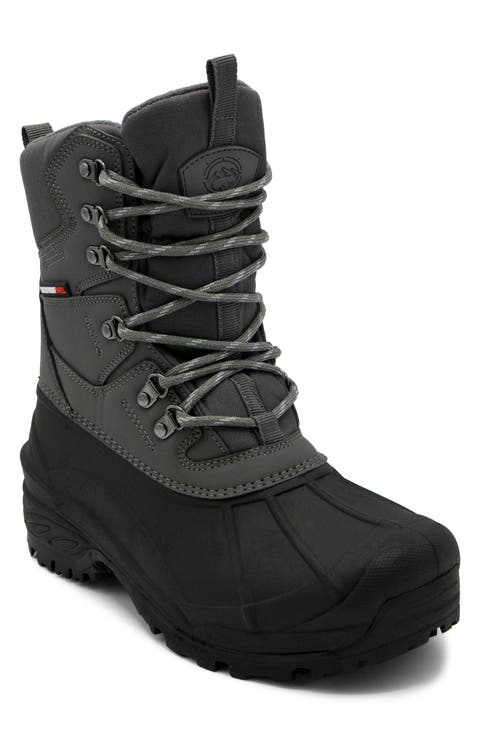 Stoke Faux Leather Winter Boot