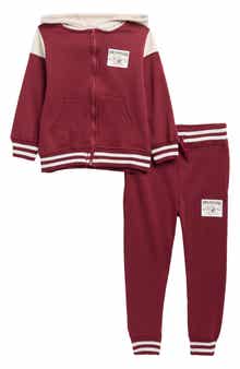 True Religion Kids' Fleece Zip Hoodie & Joggers Set