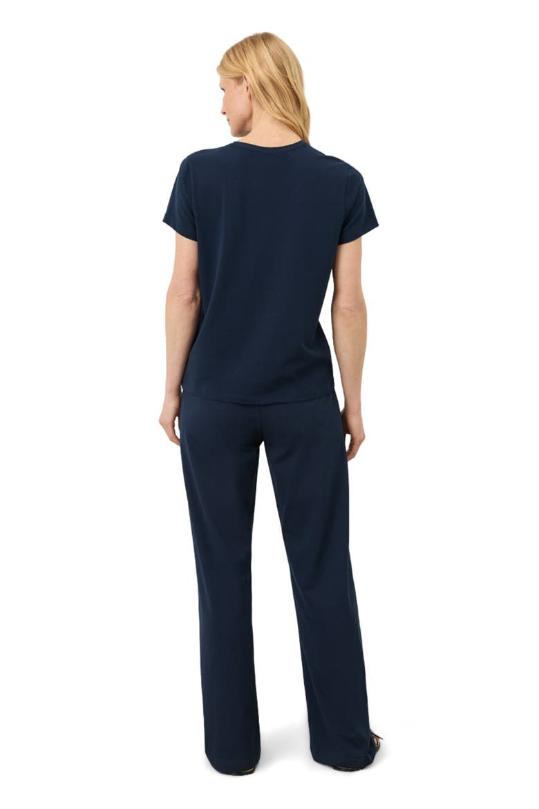 Cool Stretch Lounge Pant Made With Organic Cotton, Alternate, color, Navy