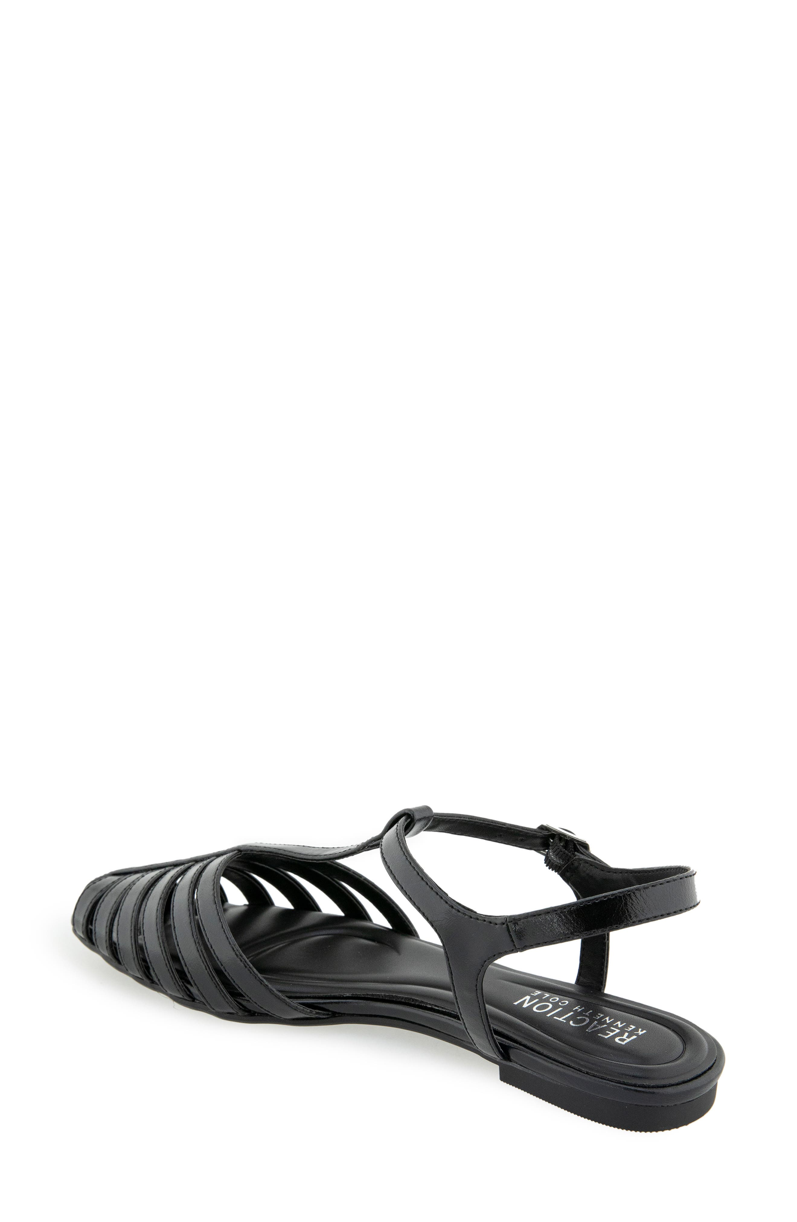 Reaction Kenneth Cole Moreno Fisherman Sandal, Alternate, color, Black