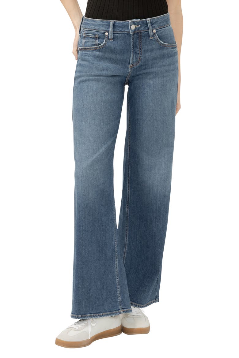 Suki Curvy Mid Rise Wide Leg Jeans, Main, color, PALOMA