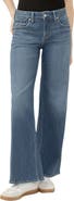 Silver Jeans Co. Suki Curvy Mid Rise Wide Leg Jeans