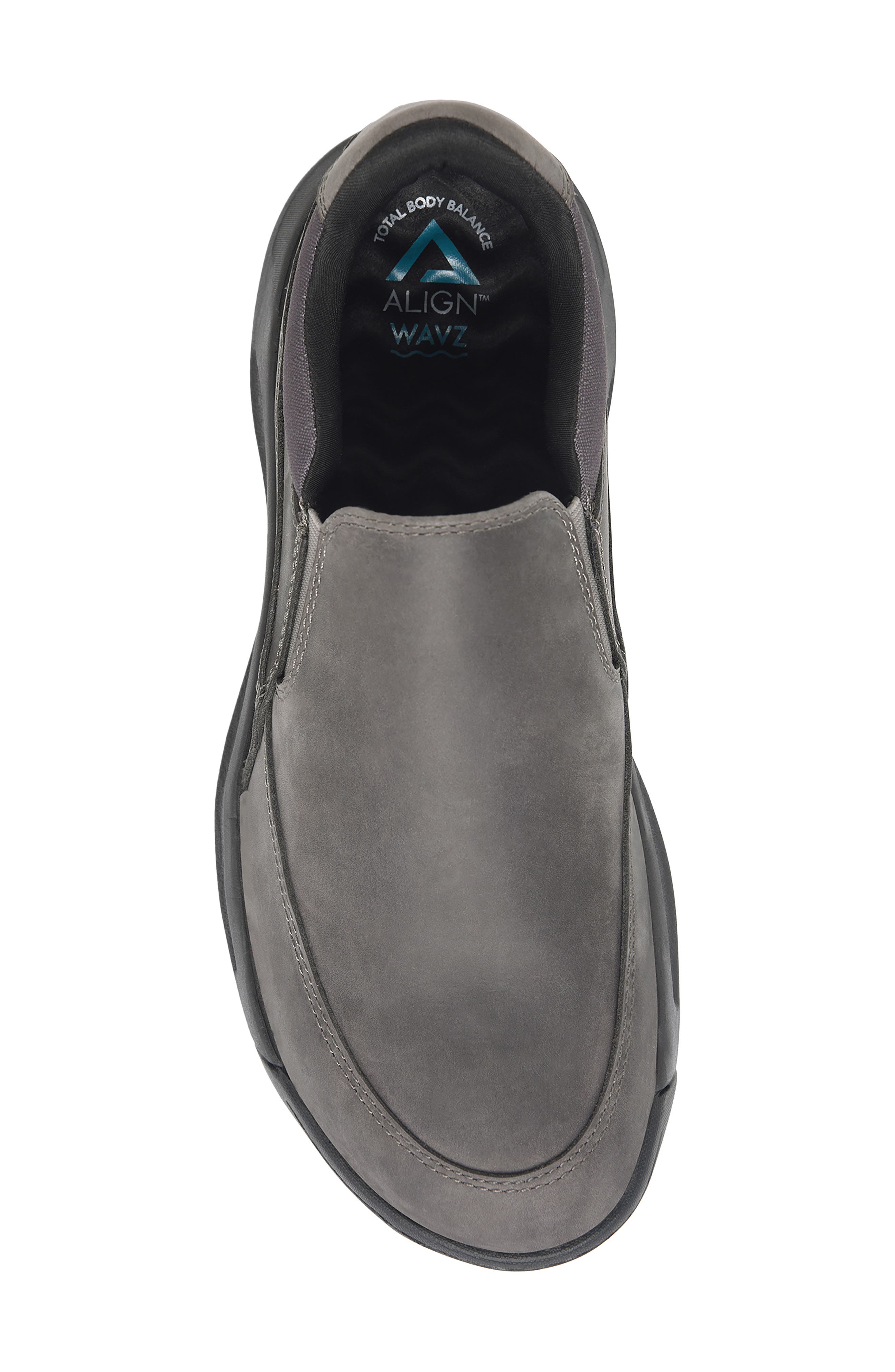 Align Elliott Slip-On Sneaker, Alternate, color, Grey Suede