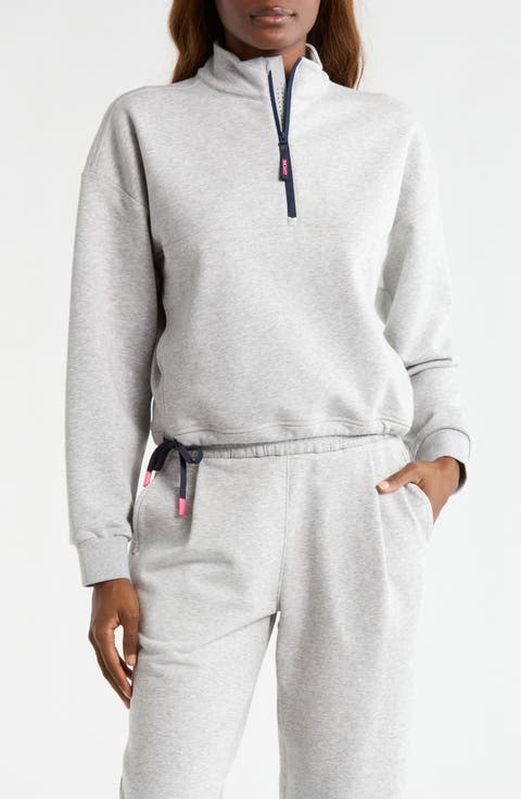 French Terry Quarter Zip Sweatshirt