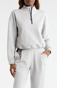 G/FORE French Terry Quarter Zip Golf Sweatshirt