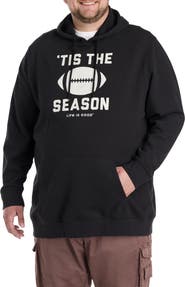 LIFE IS GOOD Big & Tall Tis The Season Hoodie