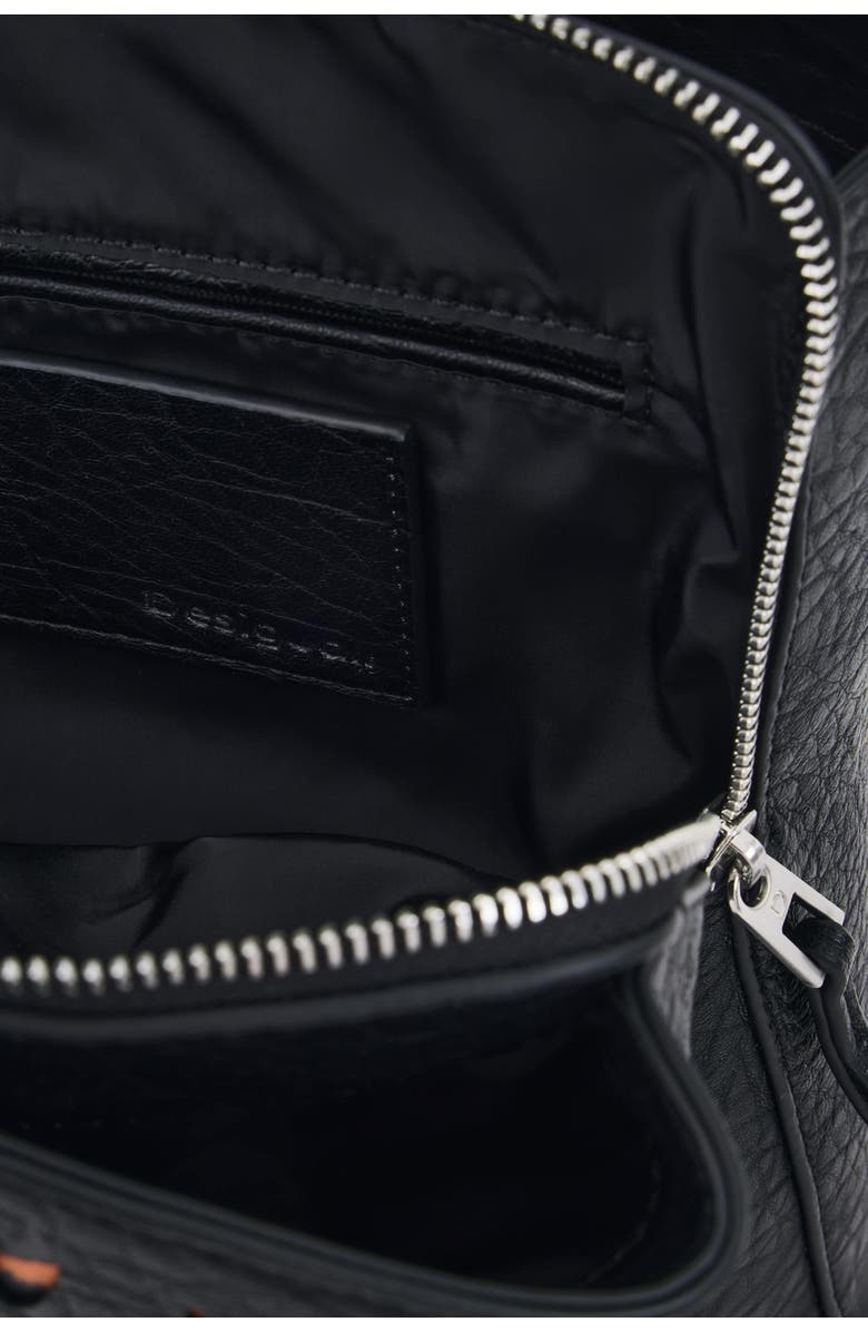 Desigual Mini Convertible Butterfly Backpack, Alternate, color, Black