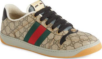 【関税＆送料込み】Gucci Screener Low-Top Sneakers Gucci Men's Double Screener Canvas Low-Top Sneakers | eBay