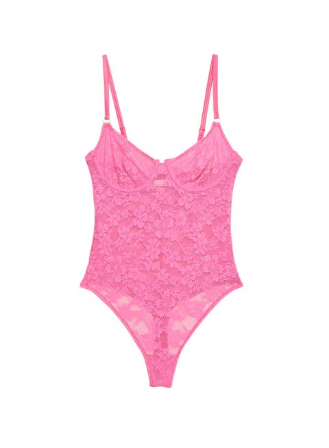 Le Stretch Lace Bodysuit