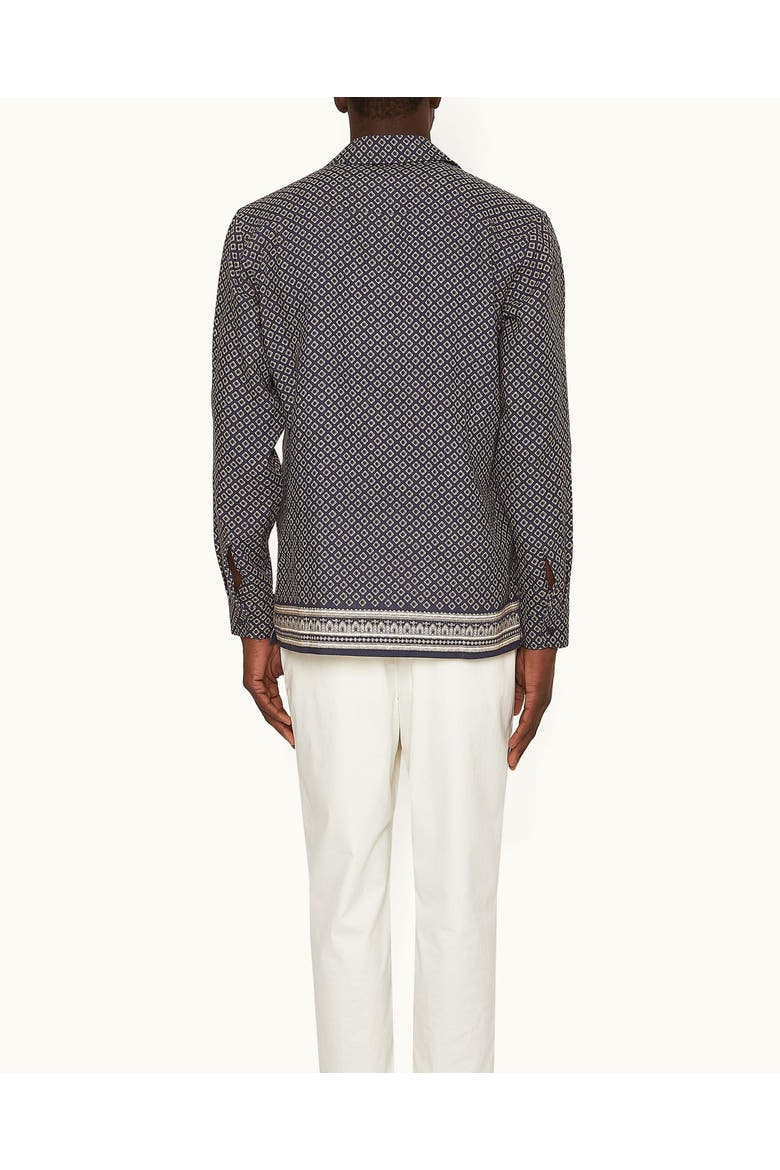 Ridley Relaxed-Fit Shirt, Alternate, color, NIGHT IRIS