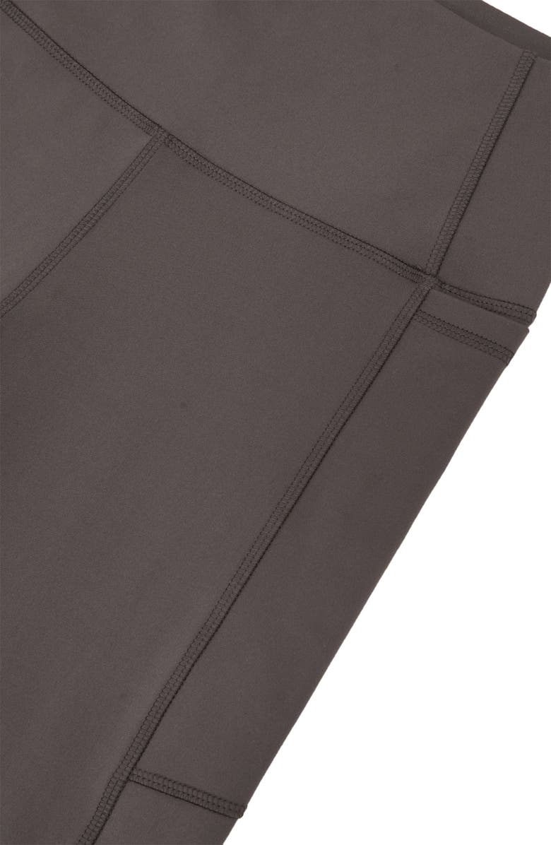 Reiss Lennie High Waist Leggings, Alternate, color, Taupe Brown