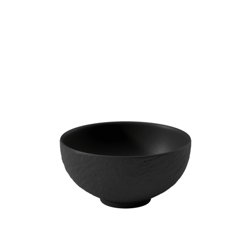 Villeroy & Boch Manufacture Rock Soup Bowl In Black
