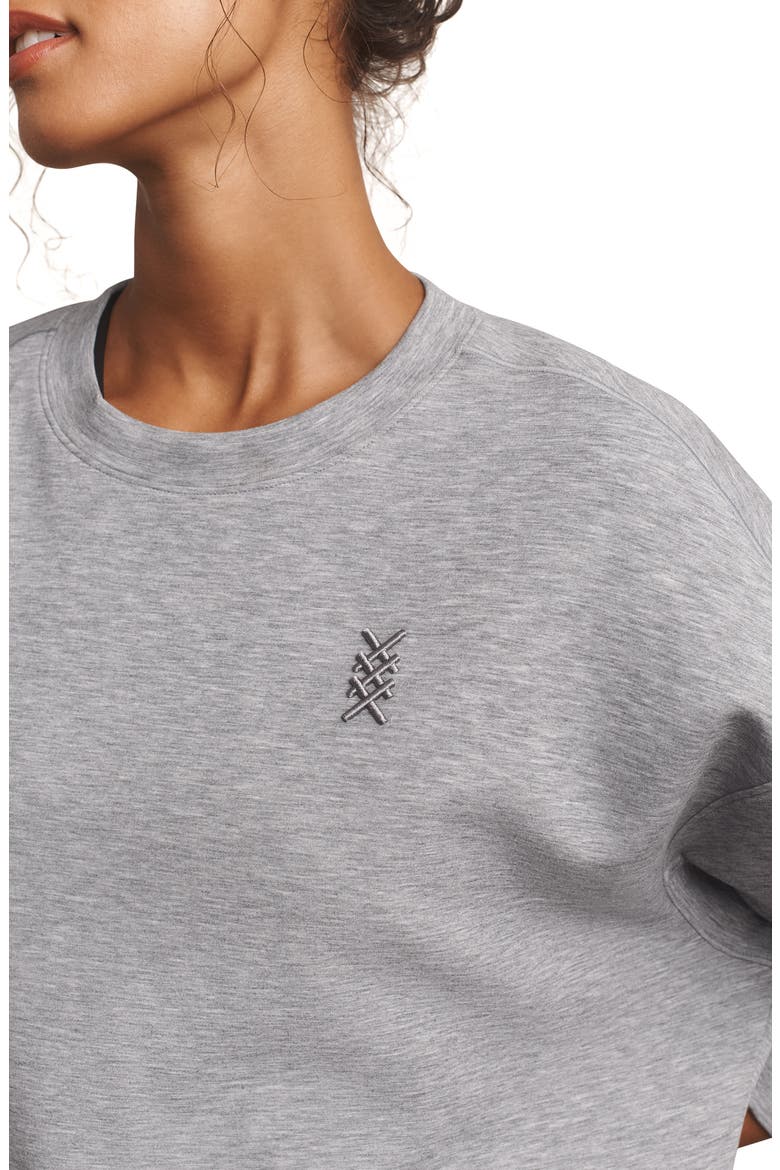 Dreamglow Crewneck Sweatshirt, Alternate, color, HEATHER GRAY