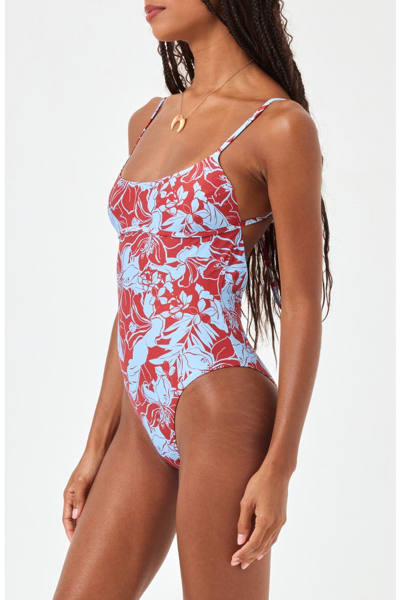 Bree Cheeky One-Piece Swimsuit, Alternate, color, GOING TROPICAL