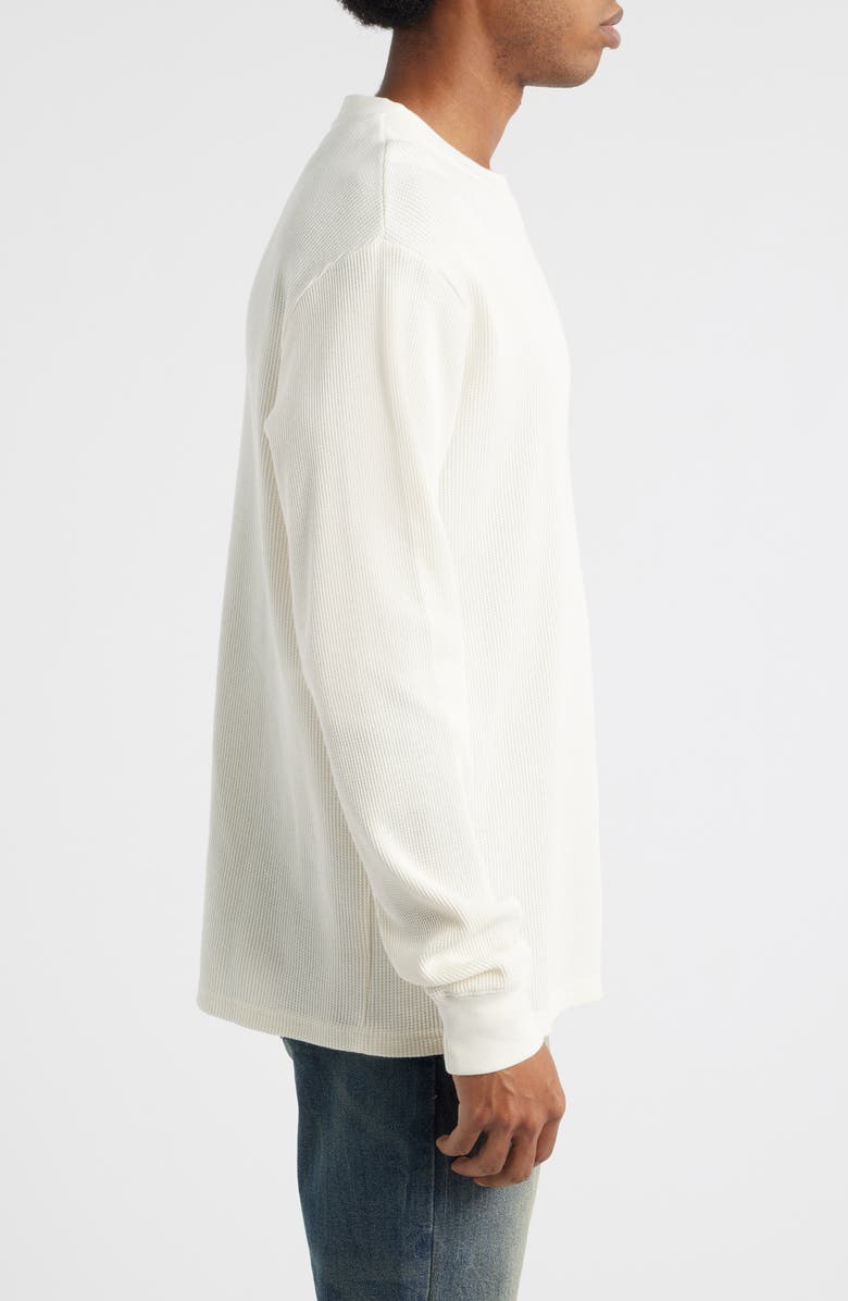 Billionaire Boys Club Thermal Knit Sweatshirt, Alternate, color, Whisper White