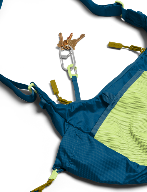 Baboon To The Moon Crescent Crossbody Bag