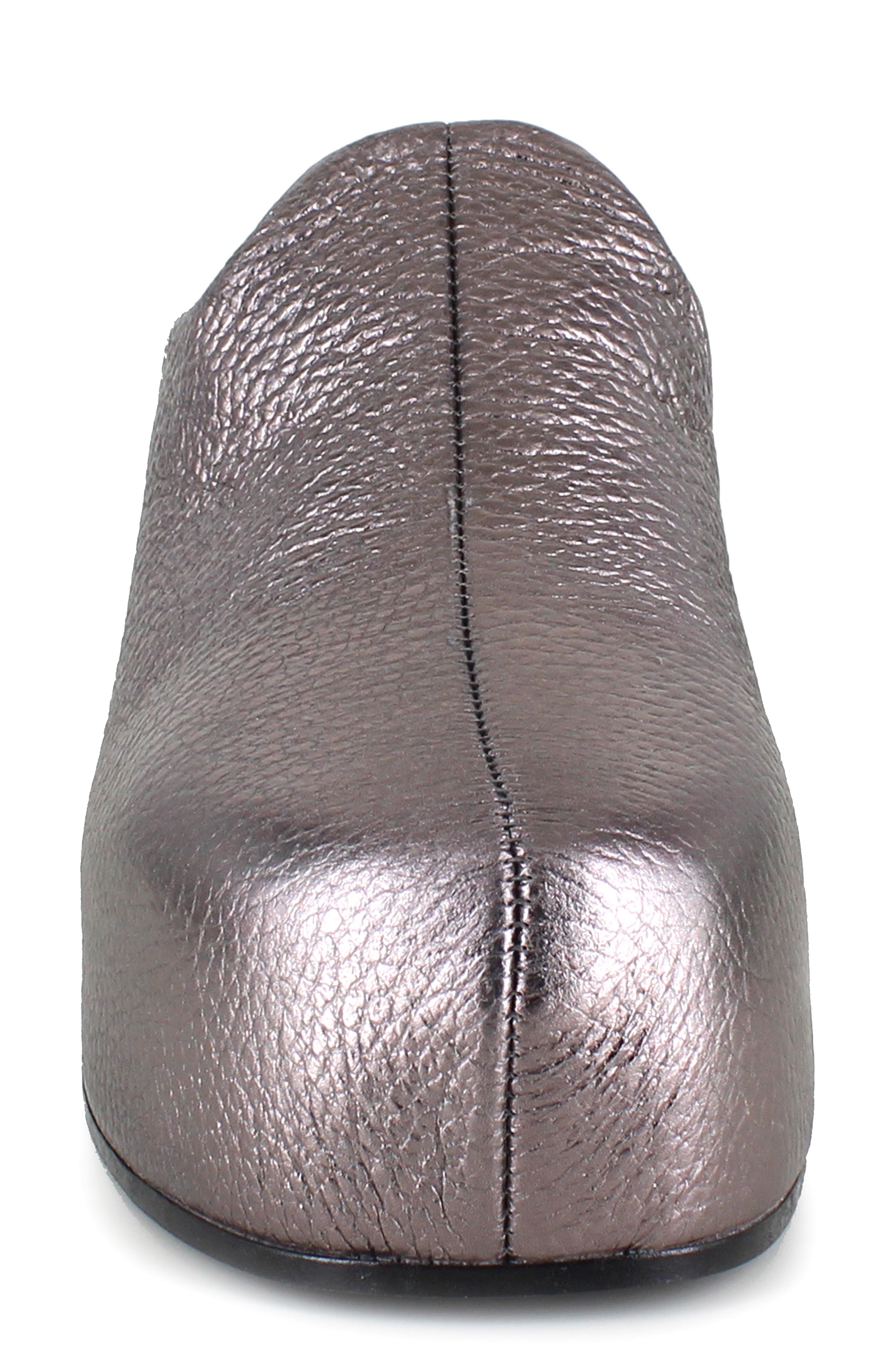 ZIGI Kristen Platform Clog, Alternate, color, Pewter Leather