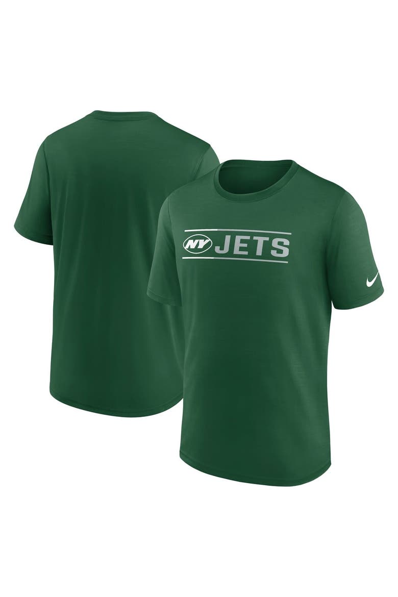 Men's Nike Green New York Jets Exceed Performance T-Shirt, Alternate, color, Green