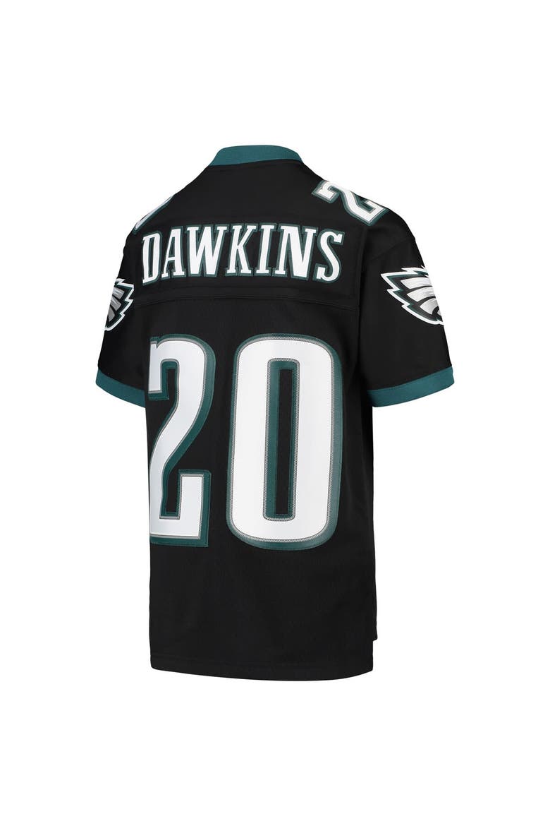 Youth Mitchell & Ness Brian Dawkins Black Philadelphia Eagles 2004 Legacy Retired Player Jersey, Alternate, color, Black