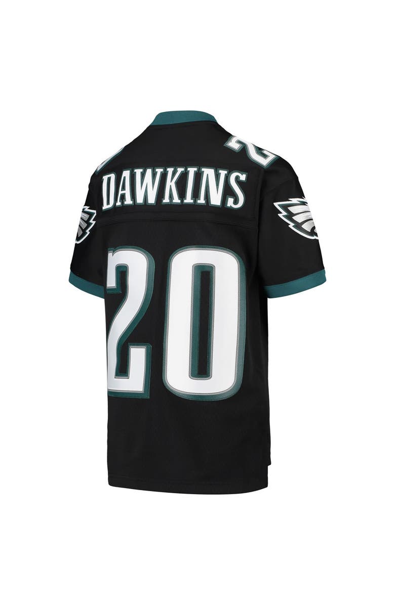 Mitchell & Ness Youth Mitchell & Ness Brian Dawkins Black Philadelphia Eagles 2004 Legacy Retired Player Jersey, Alternate, color, Black