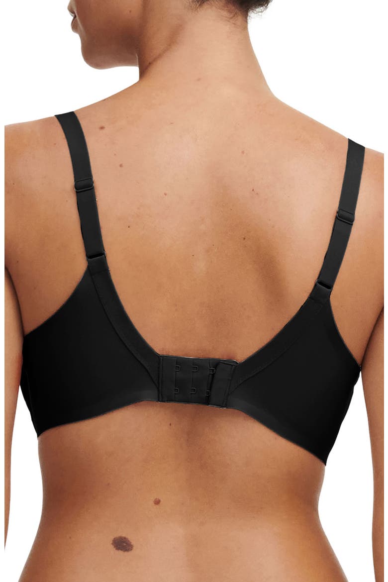 Bare Essential Underwire Seamless Minimizer Bra, Alternate, color, BLACK-11